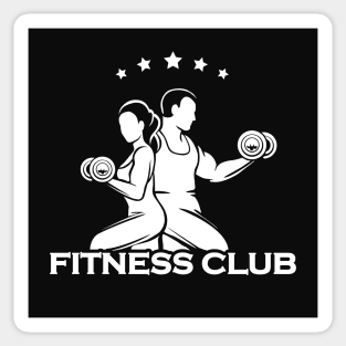 Athletic or Fitness Club Emblem Sticker